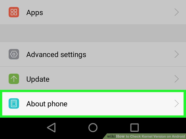 Download kernel version for android